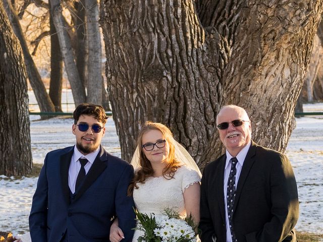 Galen and Nettie's wedding in Taber, Alberta 3