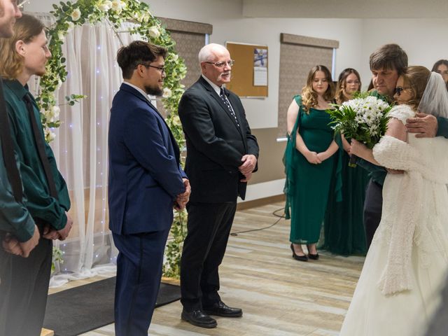 Galen and Nettie's wedding in Taber, Alberta 7