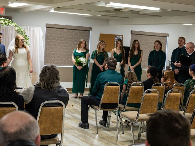 Galen and Nettie's wedding in Taber, Alberta 12