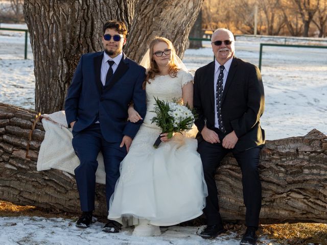 Galen and Nettie's wedding in Taber, Alberta 13