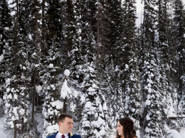 Matthew and Brook&apos;s wedding in Field, British Columbia 23