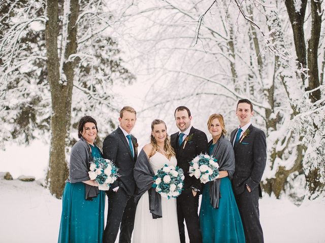 Jon and Grace's wedding in Shelburne, Ontario 4