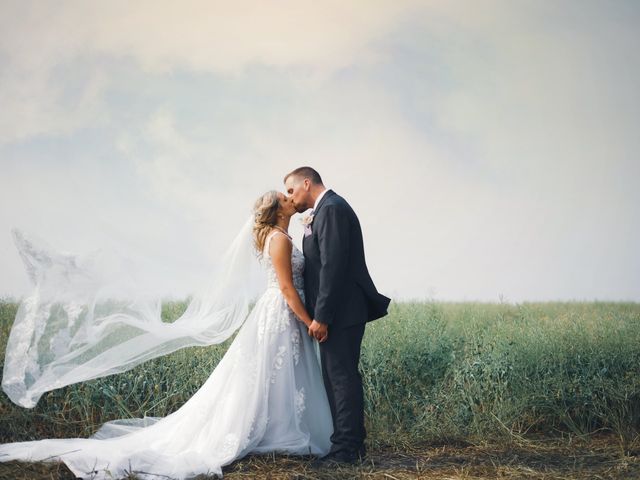 Travis and Sydney&apos;s wedding in Nanton, Alberta 19