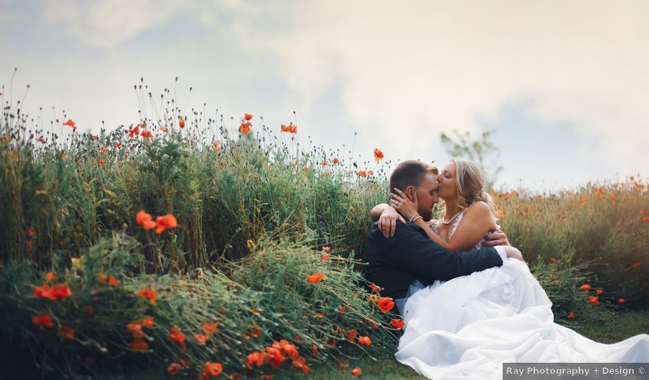 Travis and Sydney's wedding in Nanton, Alberta