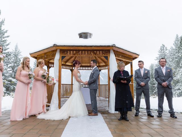 Zack and Laura&apos;s wedding in Canmore, Alberta 10