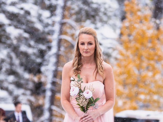 Zack and Laura&apos;s wedding in Canmore, Alberta 14