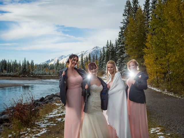 Zack and Laura&apos;s wedding in Canmore, Alberta 50