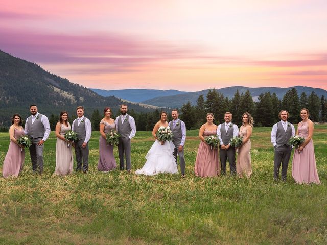 Graham and Chelsey&apos;s wedding in Salmon Arm, British Columbia 2