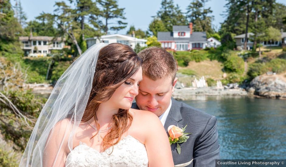 Laura and Logan's wedding in Victoria, British Columbia