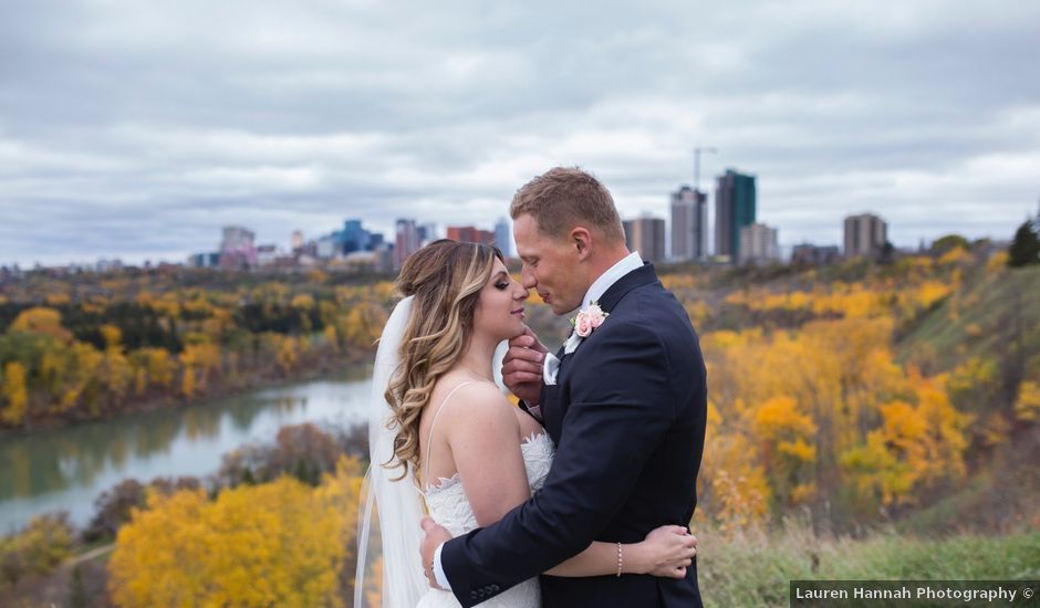 Jason and Mary's wedding in Edmonton, Alberta