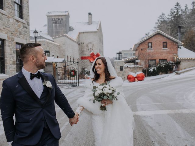 Jeff and Lauren's wedding in Elora, Ontario 5