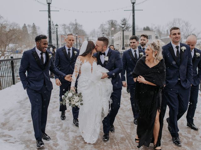 Jeff and Lauren's wedding in Elora, Ontario 6
