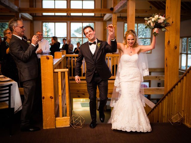 Fraser and Vanessa&apos;s wedding in Banff, Alberta 56