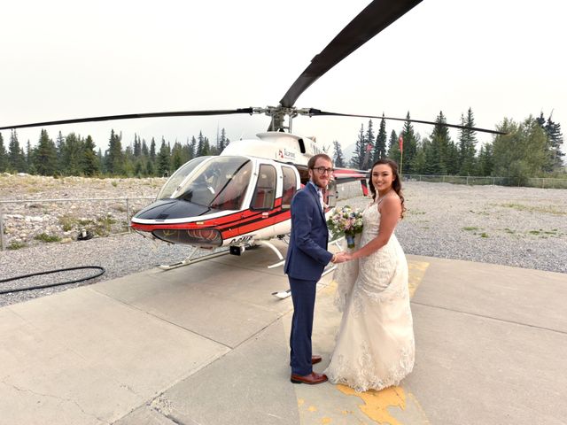 Michael and Natasha&apos;s wedding in Banff, Alberta 7