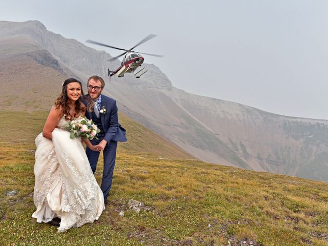Michael and Natasha&apos;s wedding in Banff, Alberta 9