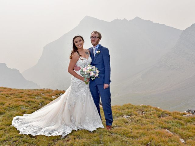 Michael and Natasha&apos;s wedding in Banff, Alberta 12