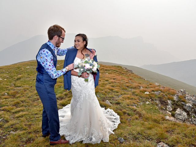 Michael and Natasha&apos;s wedding in Banff, Alberta 13
