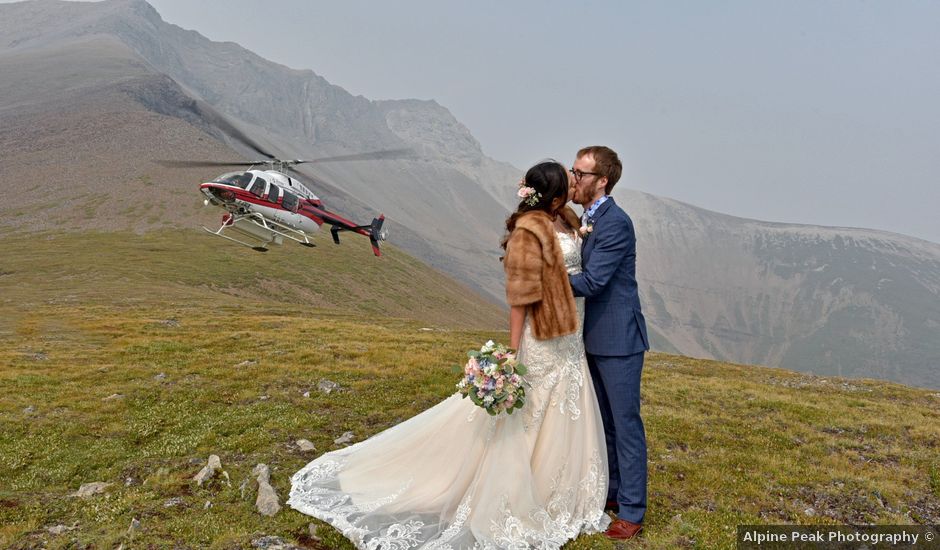 Michael and Natasha's wedding in Banff, Alberta
