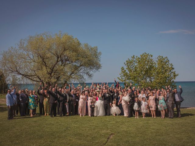 Adam and Sara&apos;s wedding in Thornbury, Ontario 19