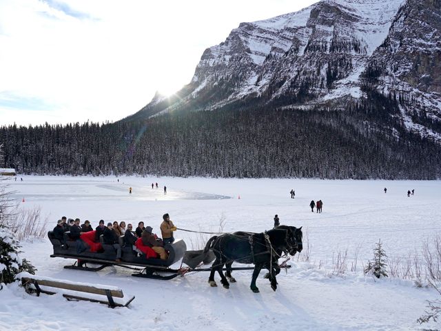 Jay and Cynthia&apos;s wedding in Lake Louise, Alberta 7