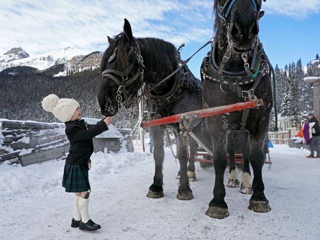 Jay and Cynthia&apos;s wedding in Lake Louise, Alberta 17