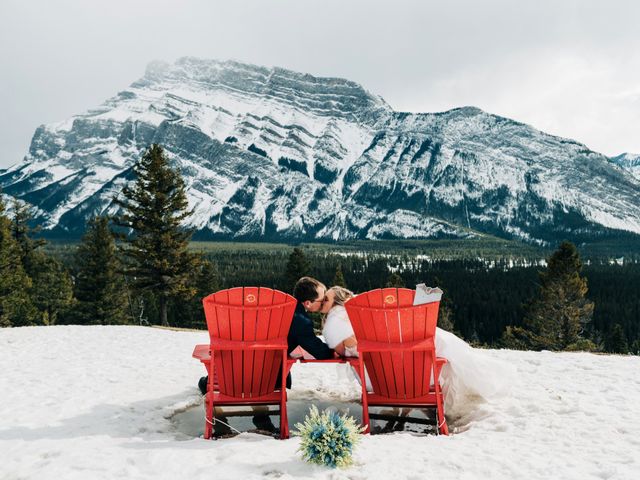 Robert and Stephanie&apos;s wedding in Banff, Alberta 2