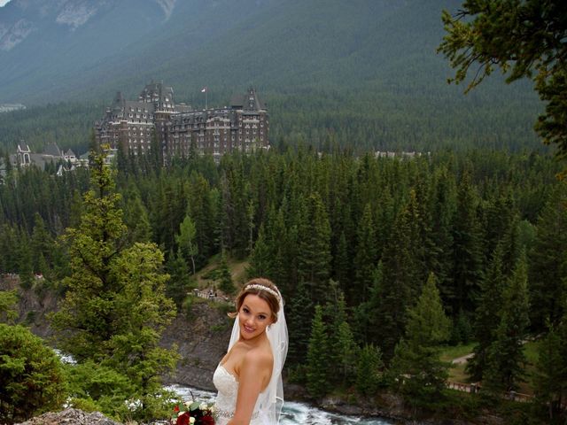 Bruce and Rachel&apos;s wedding in Banff, Alberta 14