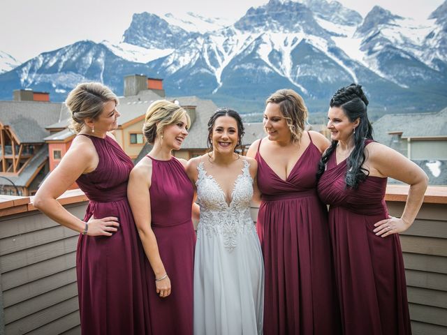 Adam and Erin&apos;s wedding in Canmore, Alberta 16