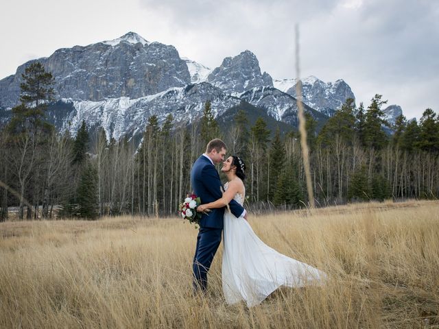 Adam and Erin&apos;s wedding in Canmore, Alberta 26