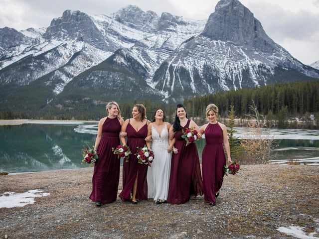 Adam and Erin&apos;s wedding in Canmore, Alberta 28