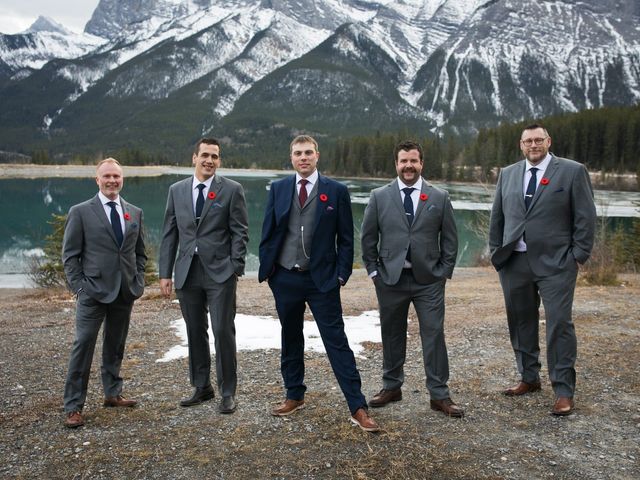 Adam and Erin&apos;s wedding in Canmore, Alberta 29