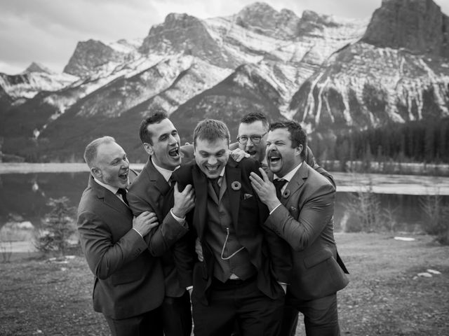 Adam and Erin&apos;s wedding in Canmore, Alberta 31