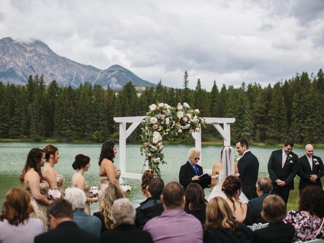 Beau and Miranda's wedding in Jasper, Alberta 3