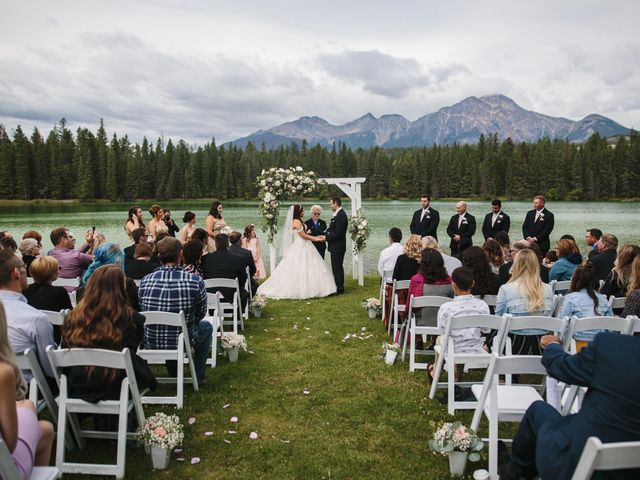 Beau and Miranda's wedding in Jasper, Alberta 4