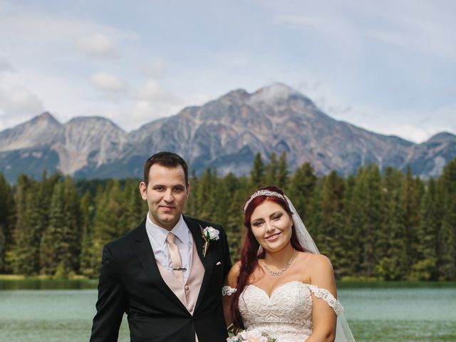 Beau and Miranda's wedding in Jasper, Alberta 8