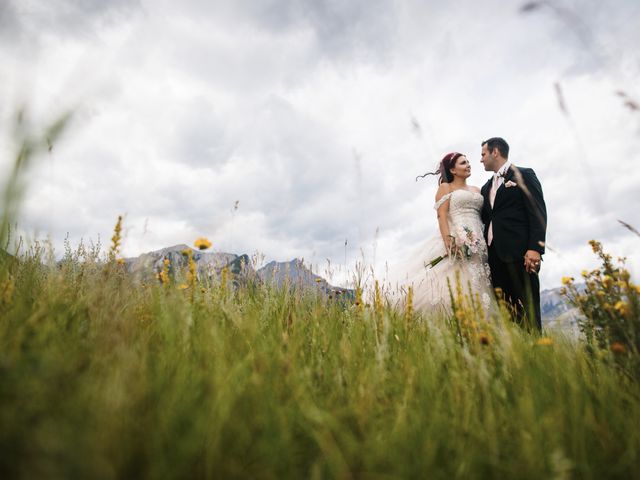 Beau and Miranda's wedding in Jasper, Alberta 12