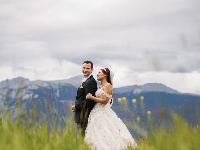 Beau and Miranda's wedding in Jasper, Alberta 16