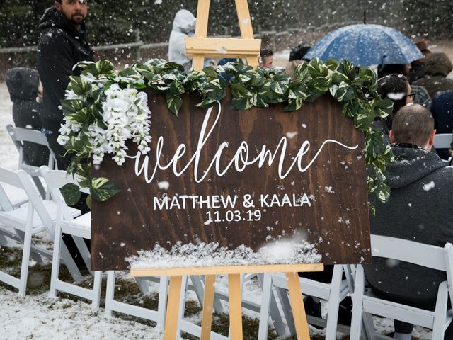 Mathew and Kaala&apos;s wedding in Canmore, Alberta 8