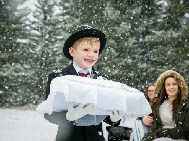 Mathew and Kaala&apos;s wedding in Canmore, Alberta 9
