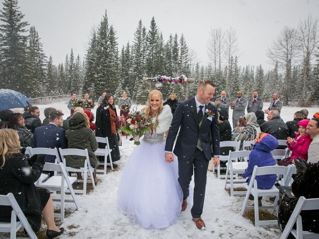 Mathew and Kaala&apos;s wedding in Canmore, Alberta 14