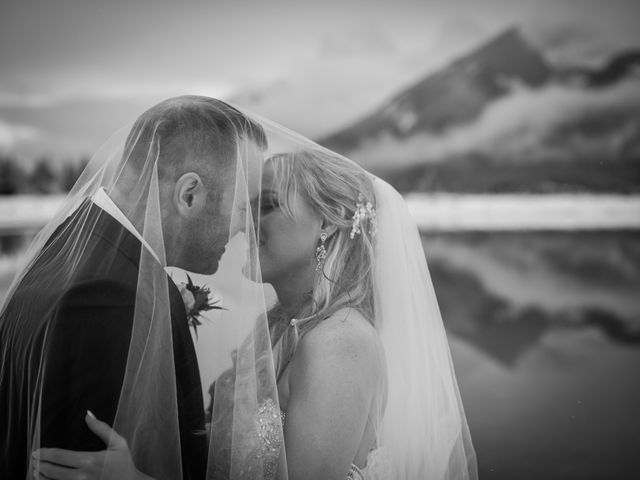 Mathew and Kaala&apos;s wedding in Canmore, Alberta 16