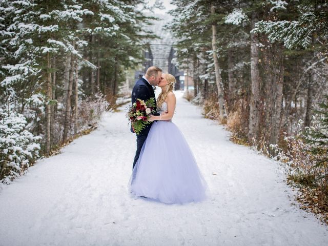 Mathew and Kaala&apos;s wedding in Canmore, Alberta 17