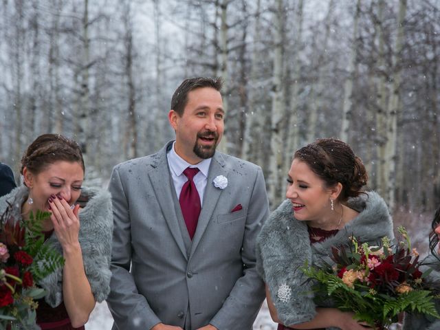 Mathew and Kaala&apos;s wedding in Canmore, Alberta 20