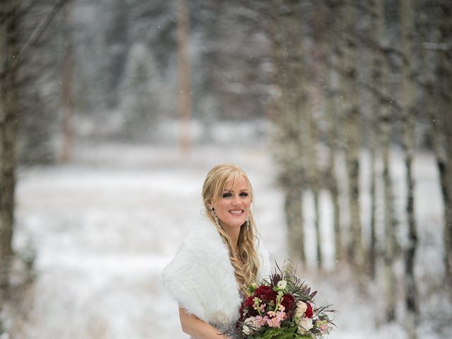 Mathew and Kaala&apos;s wedding in Canmore, Alberta 23