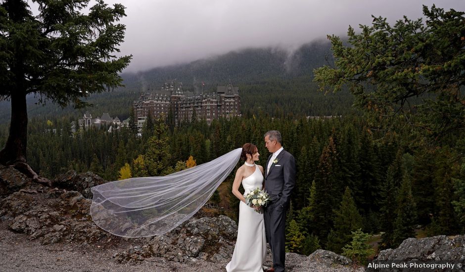 John and Jane's wedding in Banff, Alberta
