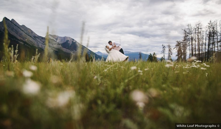 Beau and Miranda's wedding in Jasper, Alberta