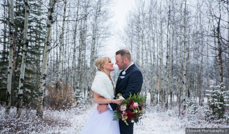 Mathew and Kaala's wedding in Canmore, Alberta