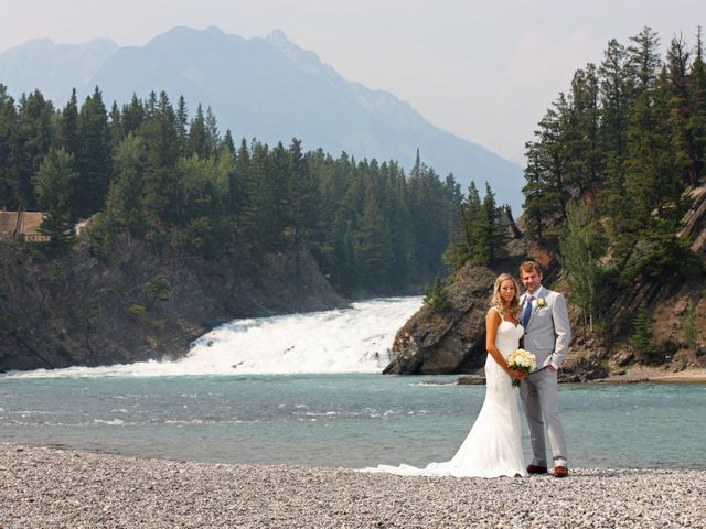 John and Jessica&apos;s wedding in Banff, Alberta 2