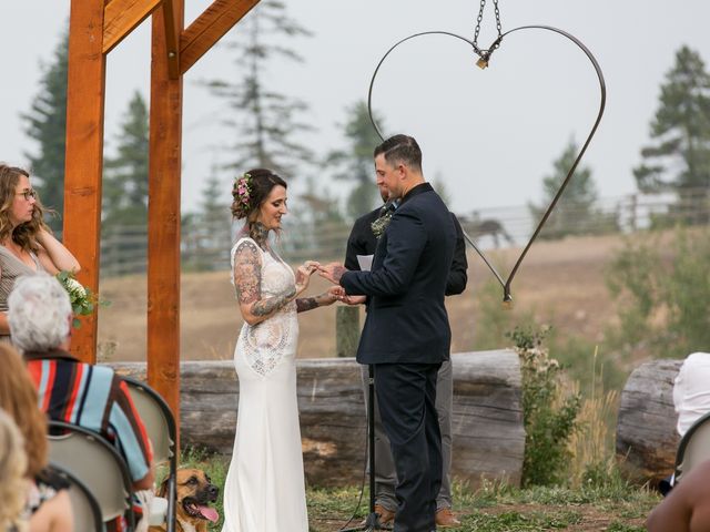 Edward and Andi&apos;s wedding in Invermere, British Columbia 1