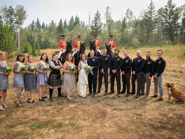 Edward and Andi&apos;s wedding in Invermere, British Columbia 33